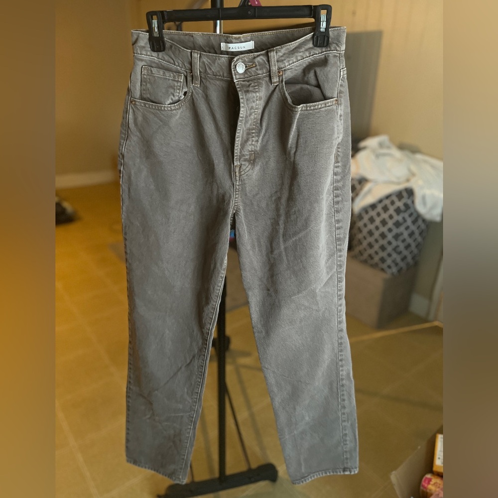 Pacsun Brown Dad Jeans